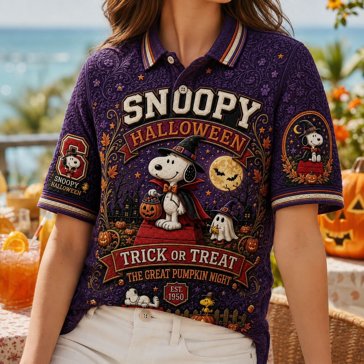 PREMIUM SPNY EMBOSS POLO SHIRT NTNA