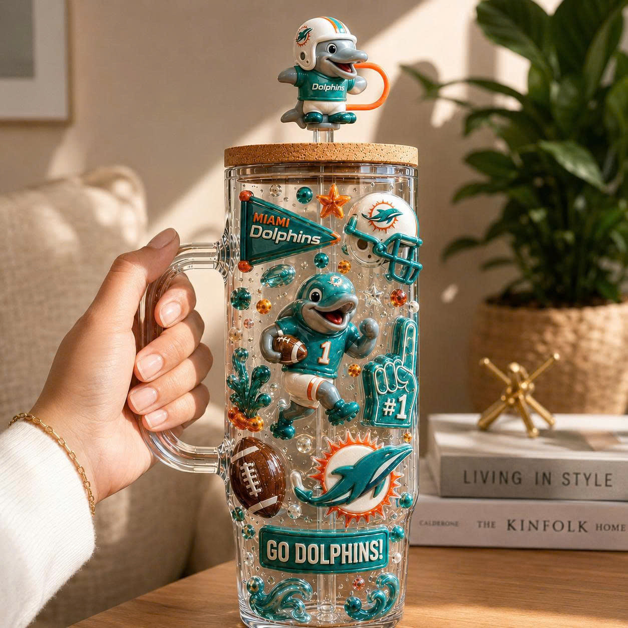 MDP 40oz Tumbler With Handle NHVH