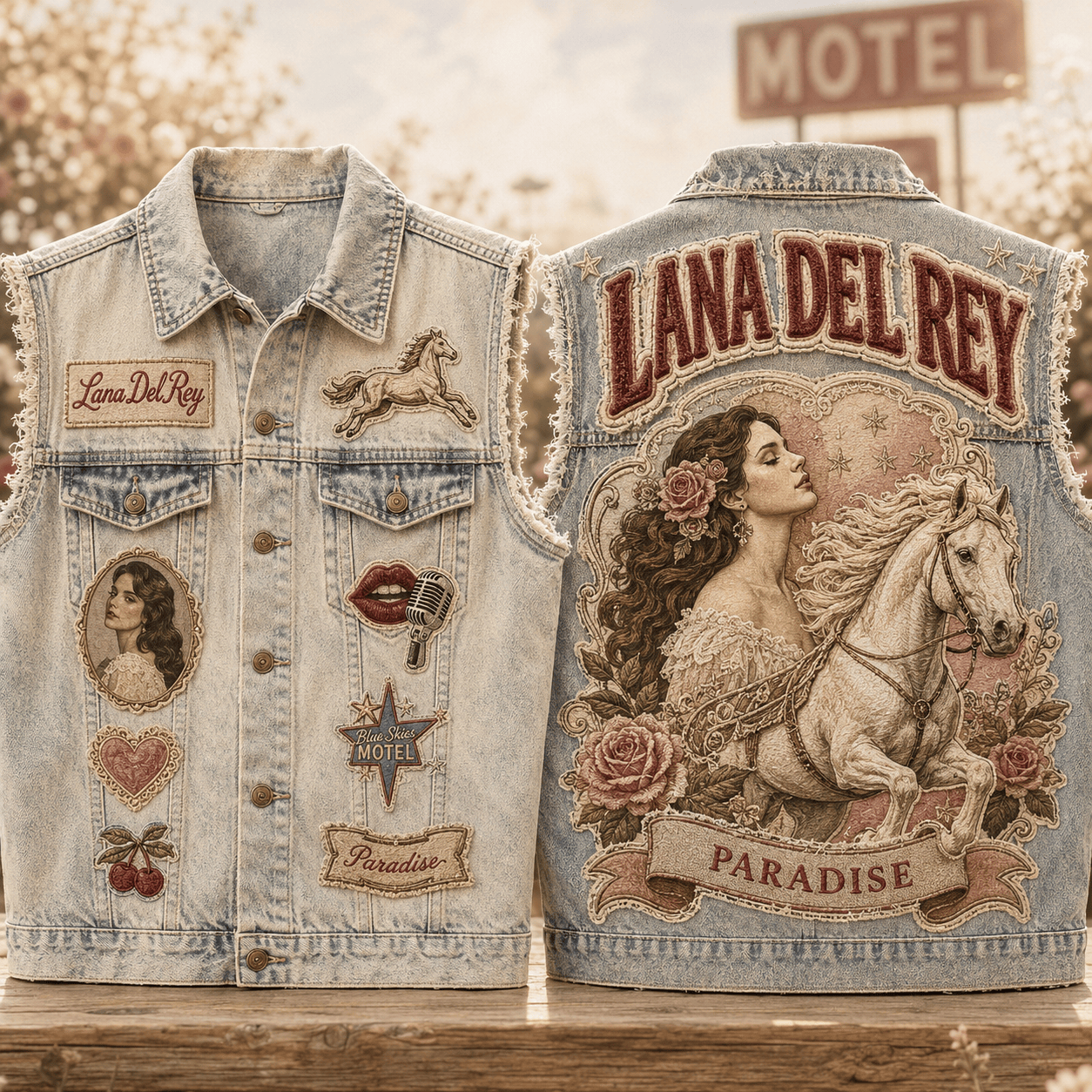 LDR PREMIUM DENIM VEST NVH