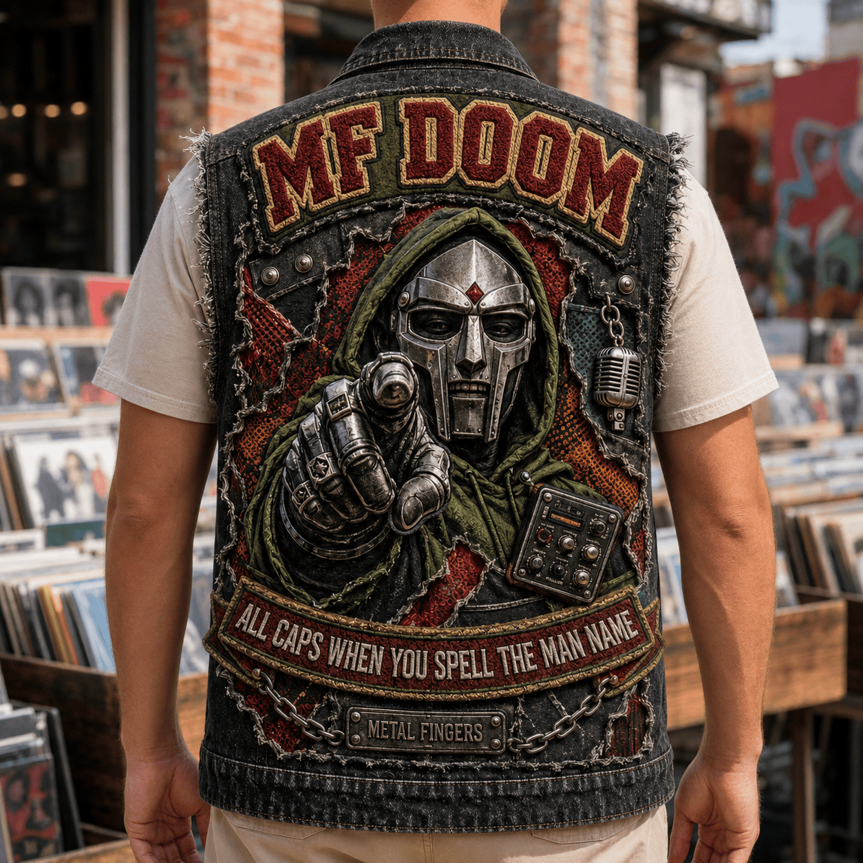 MFD PREMIUM DENIM VEST NTVA