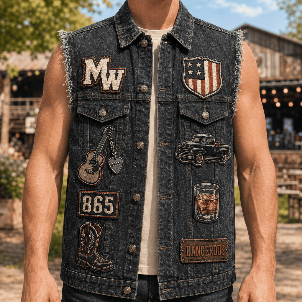 MGWL PREMIUM DENIM VEST NTVA