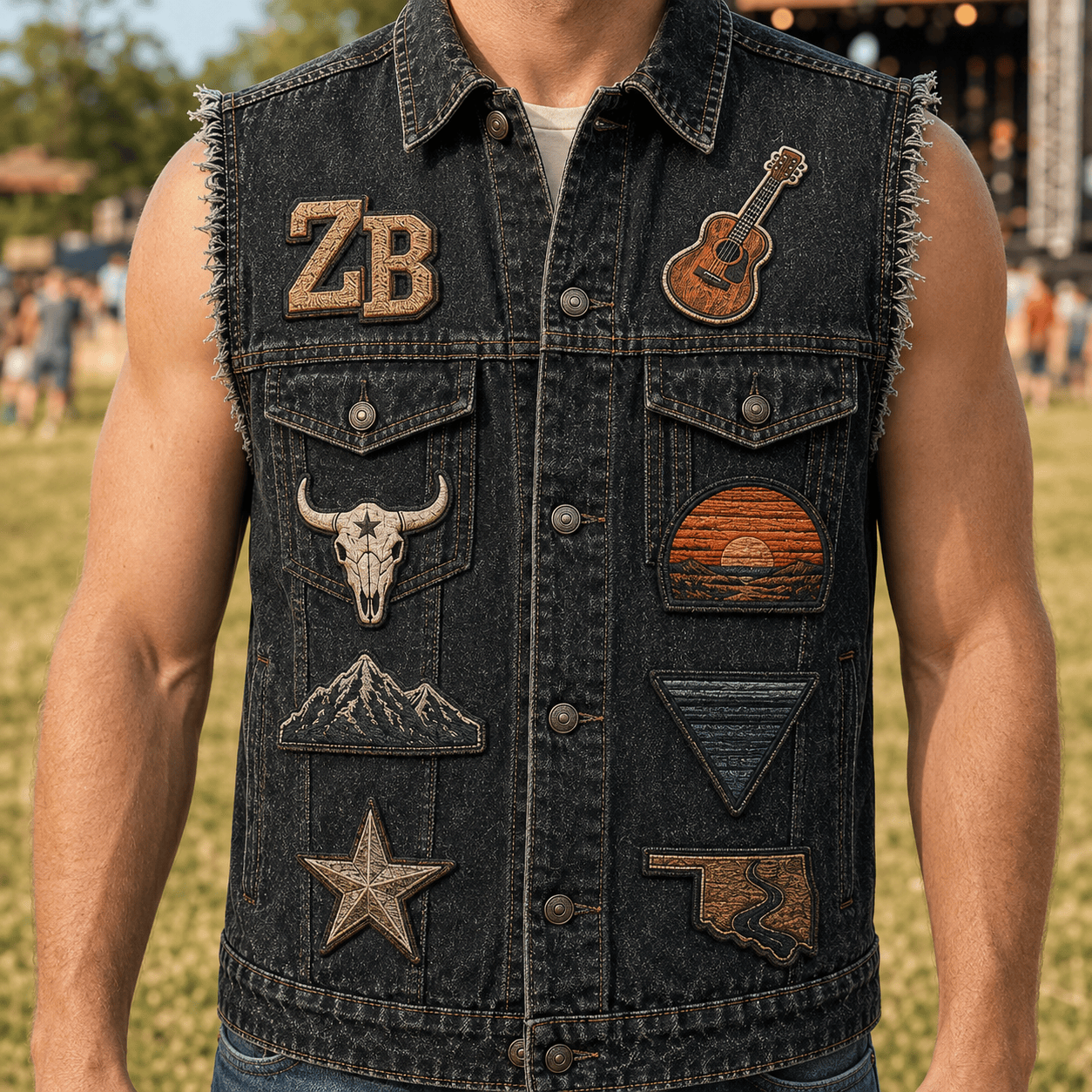 ZBR PREMIUM DENIM VEST NTVA