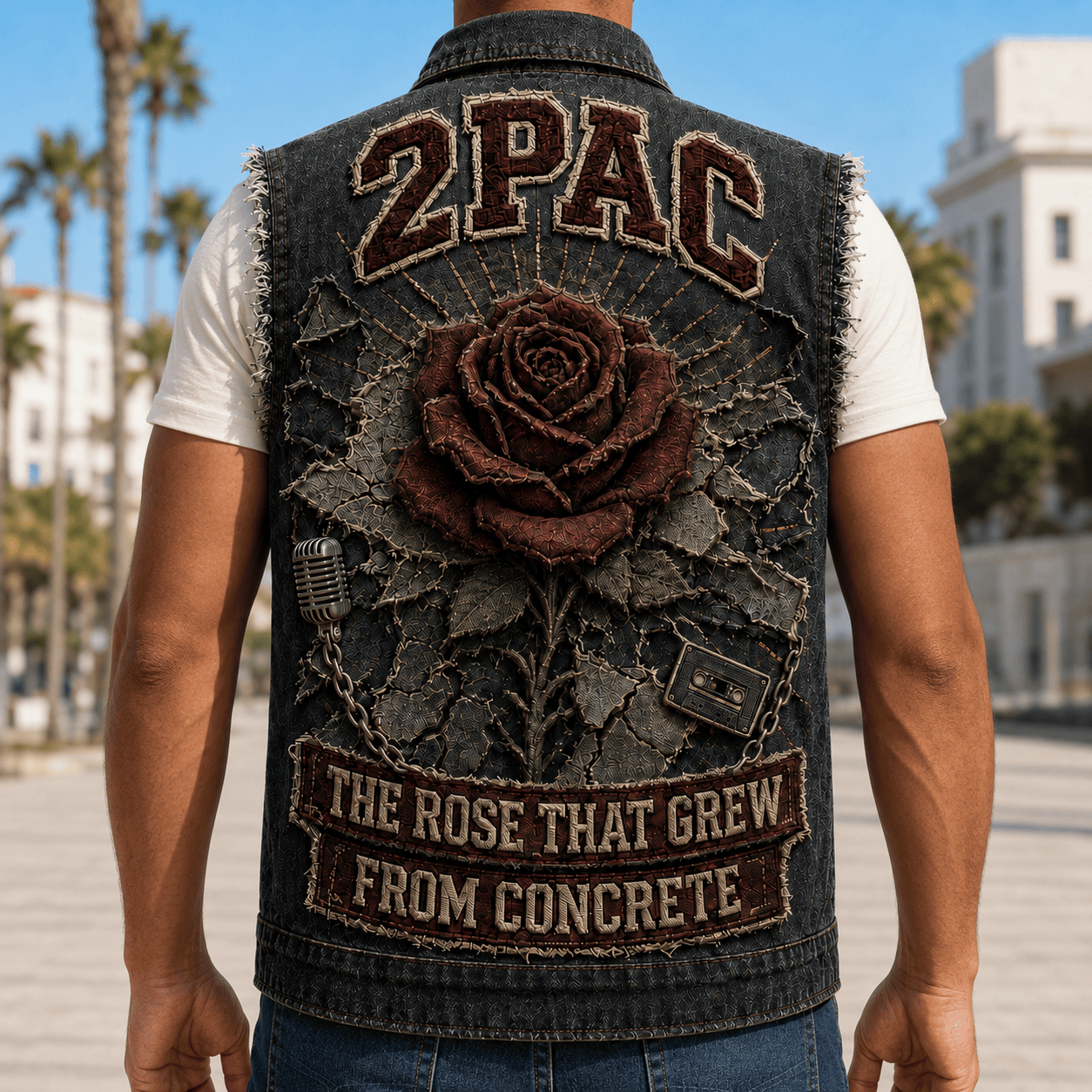 TSK PREMIUM DENIM VEST NTVA