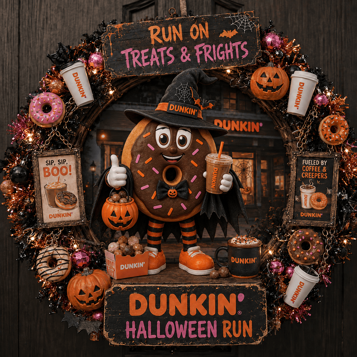 DKDN Decorative Wreath NPL