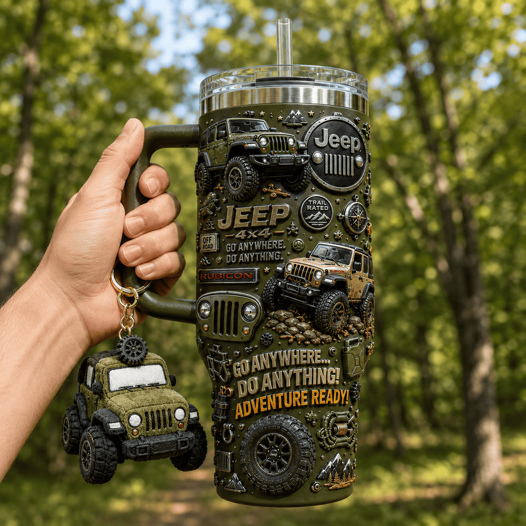 JEP 40oz Tumbler With Handle DNBN
