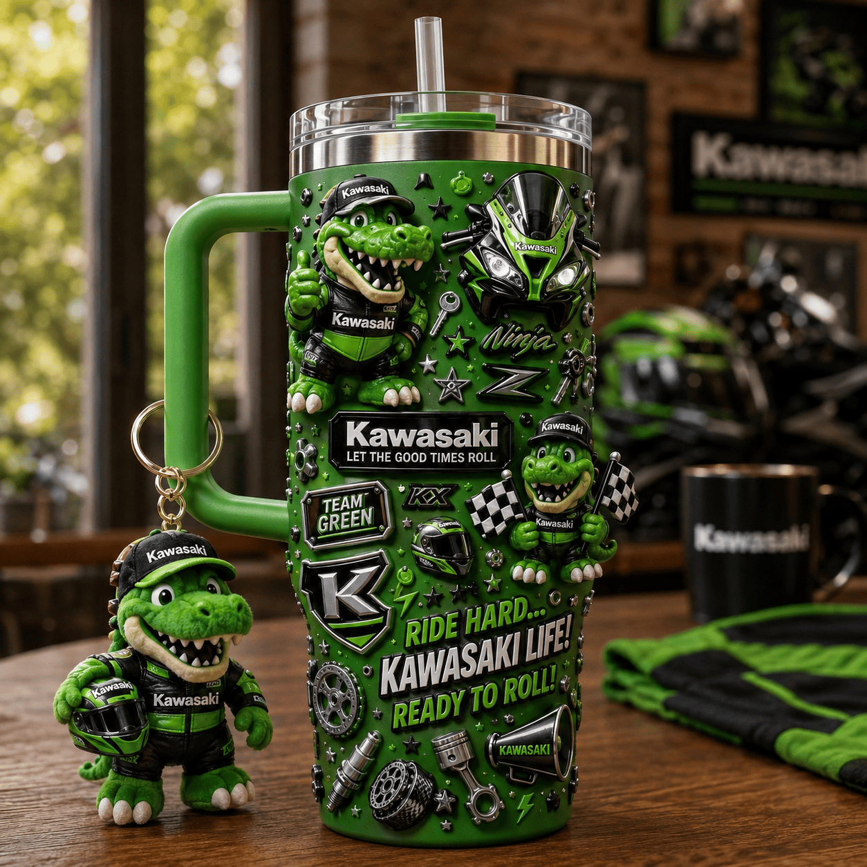 KWSK 40oz Tumbler With Handle DNBN