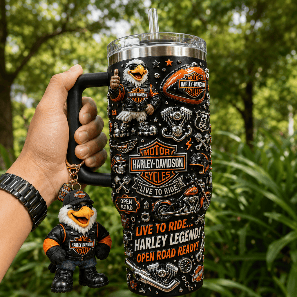 HLDV 40oz Tumbler With Handle DNBN