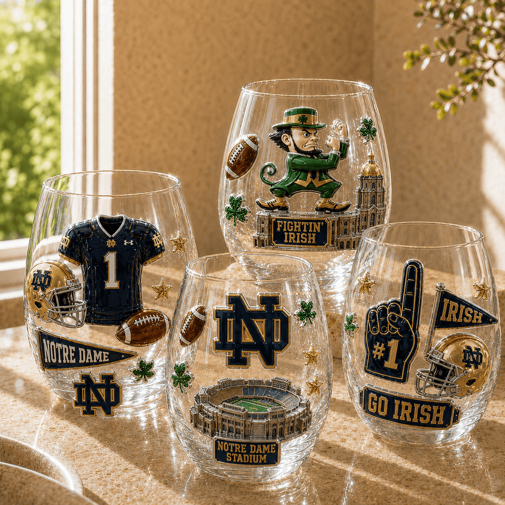 NODFI Stemless Glass Cup Set TMH