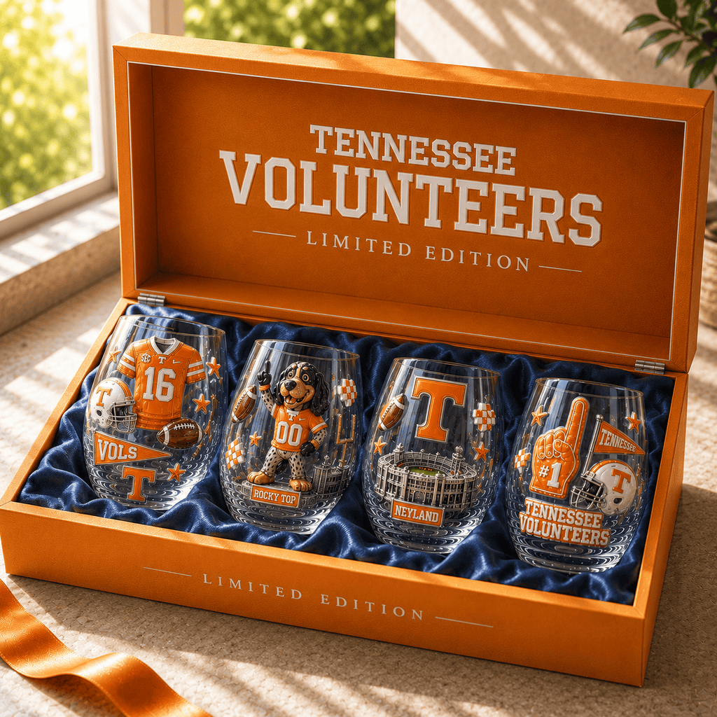 TVF Stemless Glass Cup Set TMH