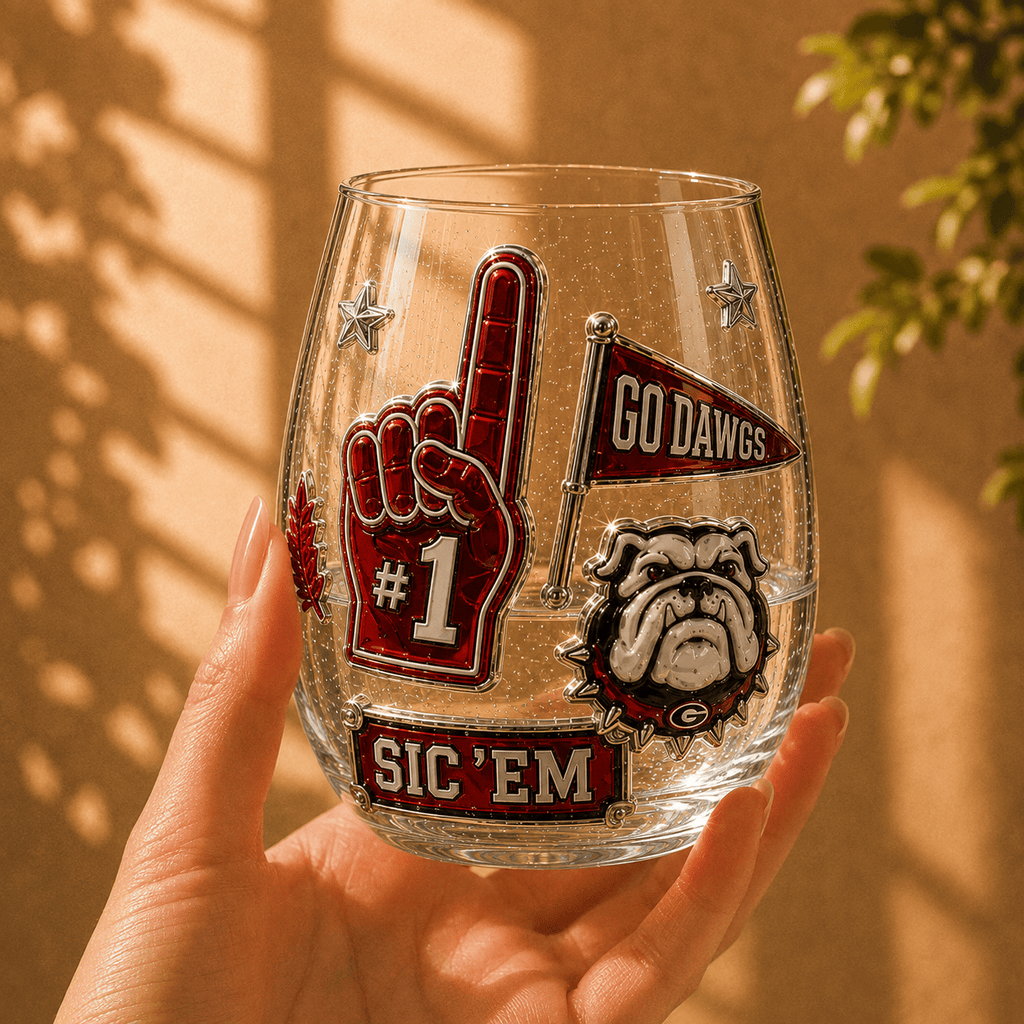 GGBD Stemless Glass Cup Set TMH