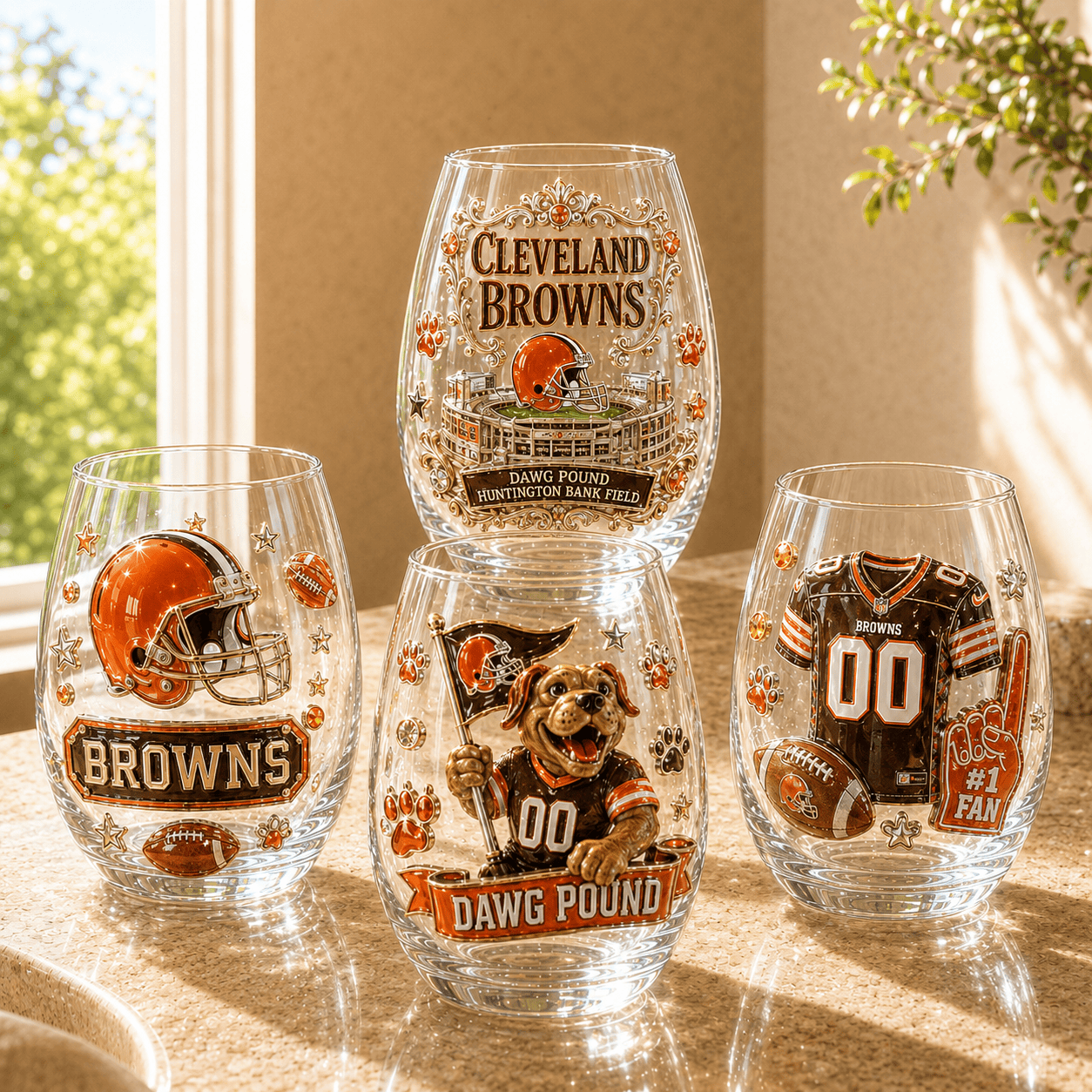 Premium CLVB Whiskey Glass Set BMD