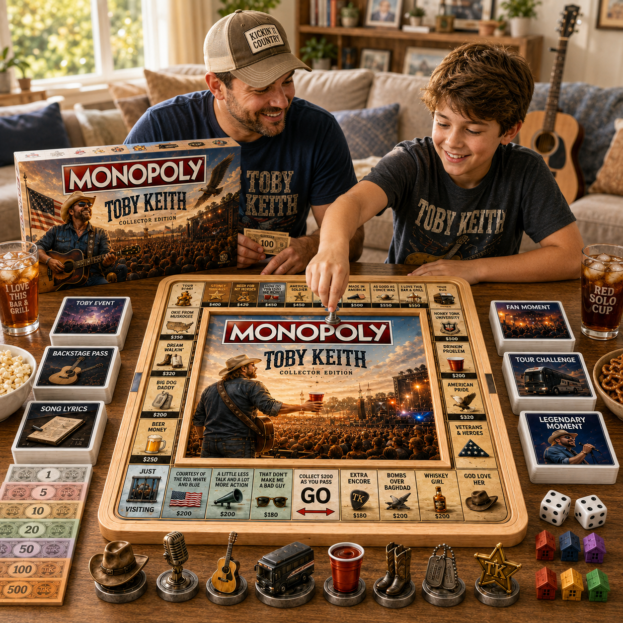Premium TBKH Board Game TMH