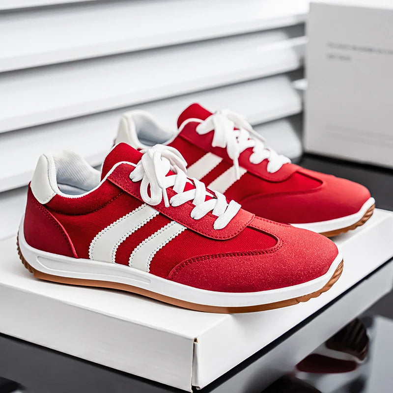 Spring and Summer New Fashion Men's Shoes, Versatile Retro Sports Casual Shoes, Lightweight Large Size Breathable Soft-Soled Sports Trendy Shoes