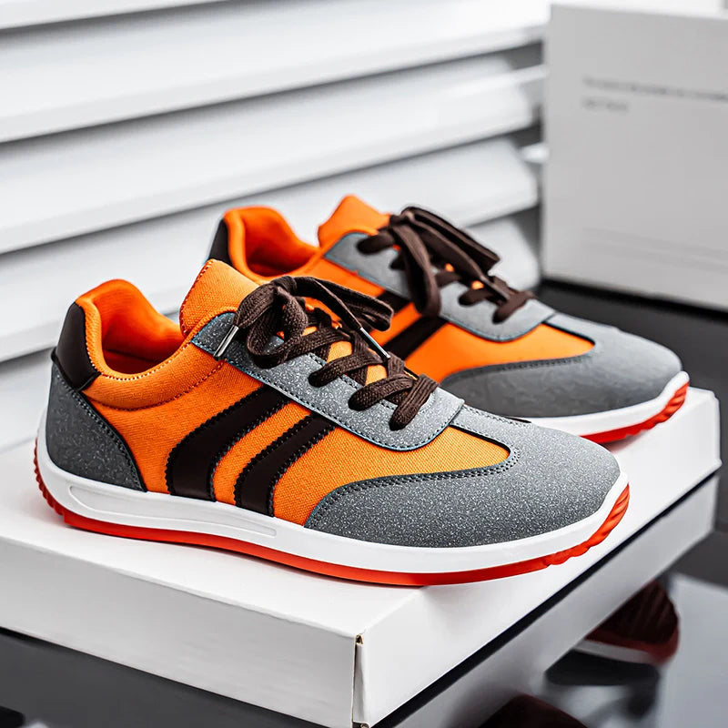 Spring and Summer New Fashion Men's Shoes, Versatile Retro Sports Casual Shoes, Lightweight Large Size Breathable Soft-Soled Sports Trendy Shoes